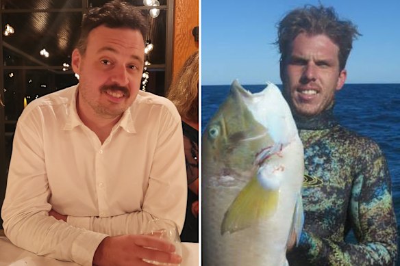 Daniel Turpin and Steven Mattaboni were both spearfishing when they were fatally attacked by sharks in WA waters.