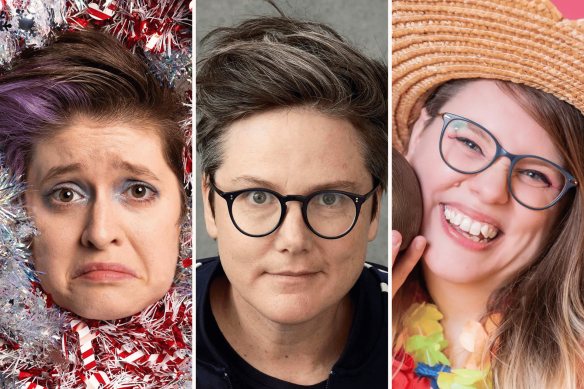 Bec Petraitis, Hannah Gadsby, and Elyce Phillips have helped kick off the 2023 Melbourne International Comedy Festival.