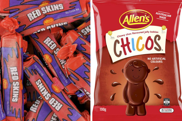 Nestle has announced it will change the names of its 'Red Skins' and 'Chicos' lollies.