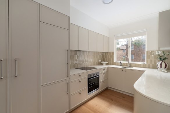 The new kitchen.