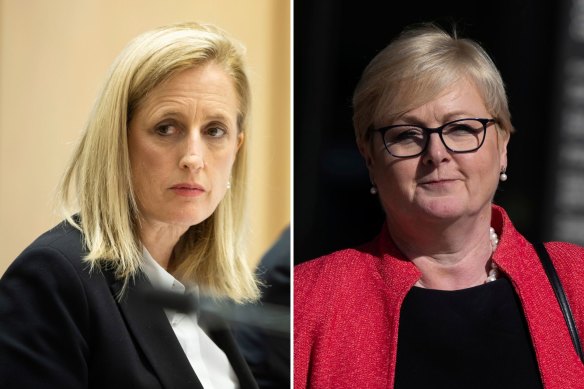 Liberal senator Linda Reynolds says Finance Minister Katy Gallagher confirmed to her that she knew about Brittany Higgins’ rape allegation before the former staffer went public.