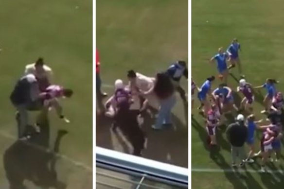Josh Papalii’s wife Masepa has been banned for her involvement in a brawl.