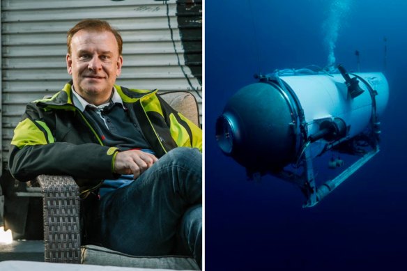 Billionaire Hamish Harding is on board the missing Titan submersible.