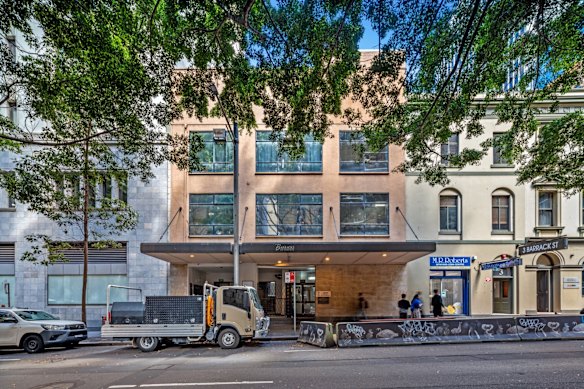 The former Combined Services RSL sub-Branch at 5-7 Barrack Street sold for $19 million.