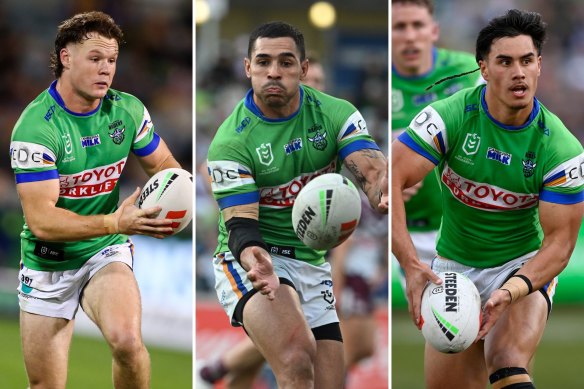 Ethan Strange, Jamal Fogarty and Kaeo Weekes have been three of the Raiders best in 2024.