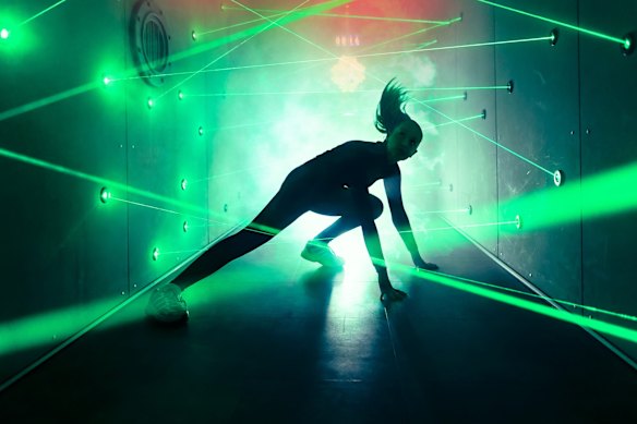 Beating the lasers.