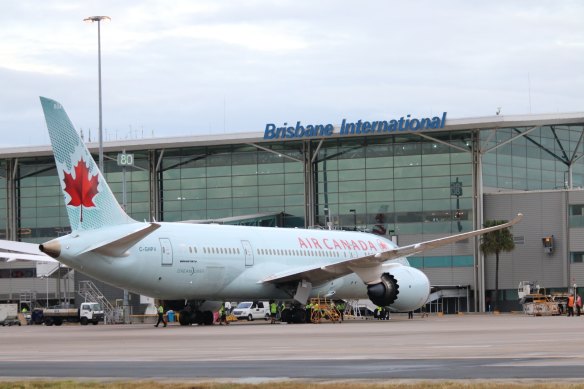 Air Canada will resume services to Brisbane in July.