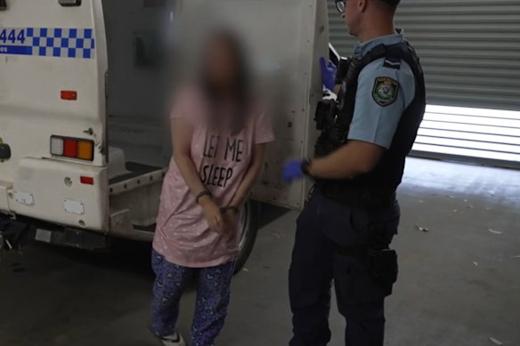 The woman was charged with murder on Thursday, more than a month after Irene Selmes was found dead.