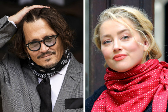 Johnny Depp, left, is seeking permission to appeal a London High Court ruling which upheld that he beat his ex-wife Amber Heard, right.