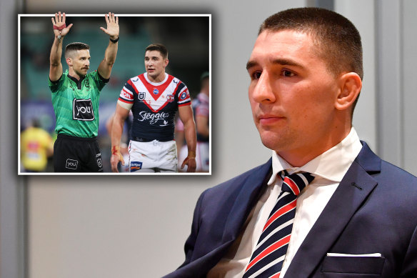 Victor Radley felt he let the Roosters down last season because of his suspensions.