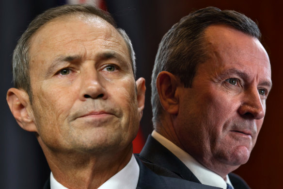 Roger Cook has a long way to go to build up the same amount of political capital of his predecessor, Mark McGowan. 