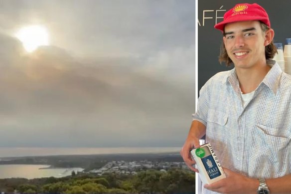 Harry Stead died while battling a bushfire in Esperance on Boxing Day. 