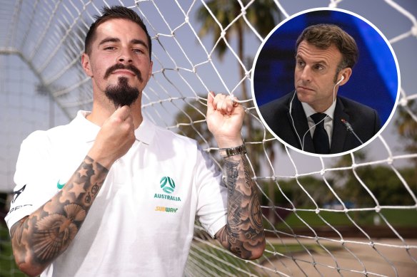 As Emmanuel Macron continues to criticise Australia’s AUKUS submarines deal, Jamie Maclaren says subs are one of the Socceroos’ greatest strengths.