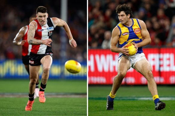 The Hawks picked up two defensive pillars in the trade period; Josh Battle from St Kilda and Tom Barrass from West Coast.