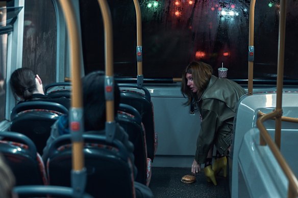 There’s nothing much more authentic and real than having your character drunkenly consider eating a burger off the floor of the bus.