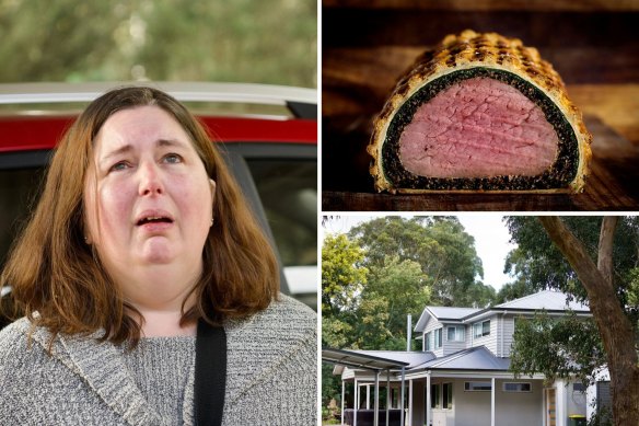 Erin Patterson is accused of poisoning family members with mushrooms in a beef Wellington at her Leongatha home.
