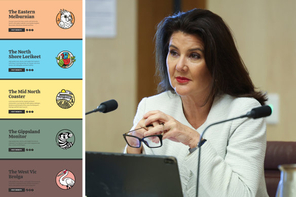 Opposition frontbencher Jane Hume asked the Australian Electoral Commission to probe whether Gazette News should be classifying its ads as electoral material.