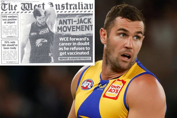 West Coast Eagles star forward Jack Darling is suing Seven West Media and 7NEWS Perth reporter Ryan Daniels over the organisation’s coverage of his alleged stance on the COVID-19 vaccine.