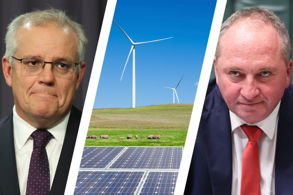 As the price of renewable generation continues to fall, Scott Morrison is facing a test on energy policy as Barnaby Joyce backs new coal-fired power.