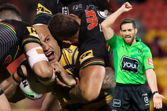 The 'six again' rule was introduced to reduce the impact of refereeing on NRL games but has actually empowered the whistleblowers further.