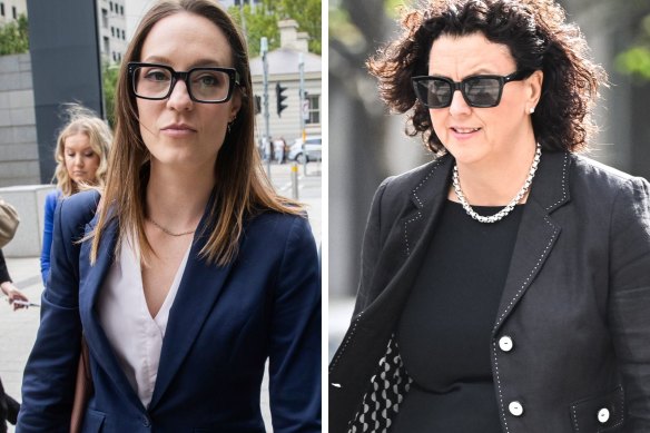 Sally Rugg’s lawyers argue she should be able to return to work while suing her boss, MP Monique Ryan, over unreasonable hours.