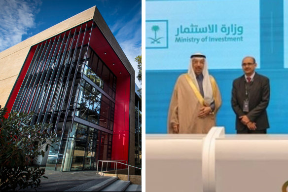 The Saudi government revealed at a conference in February that an investment licence had been granted to the University of Wollongong.