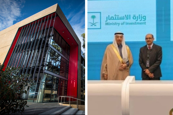 The Saudi government revealed at a conference in February that an investment licence had been granted to Wollongong University.