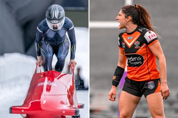 Australian bobsleigh athlete Ashleigh Werner has been signed to the Brisbane Broncos in 2023.