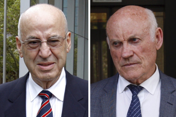 Former Labor ministers Eddie Obeid and Ian Macdonald. The ICAC played a key role in exposing their misconduct.