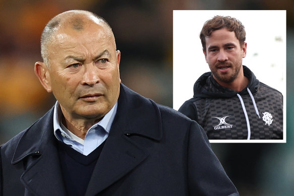 Eddie Jones and Danny Cipriani.