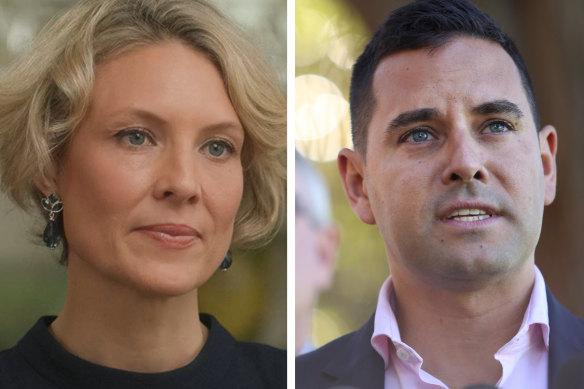 Liberal candidate Katherine Deves and NSW Sydney MP Alex Greenwich have both said they’ve been targeted by threats since speaking out about the participation of transgender women in sport.