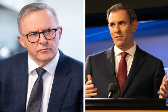 Incoming prime minister Anthony Albanese and the next federal treasurer Jim Chalmers.