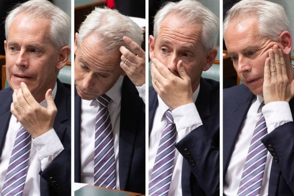 Under pressure: Immigration Minister Andrew Giles.