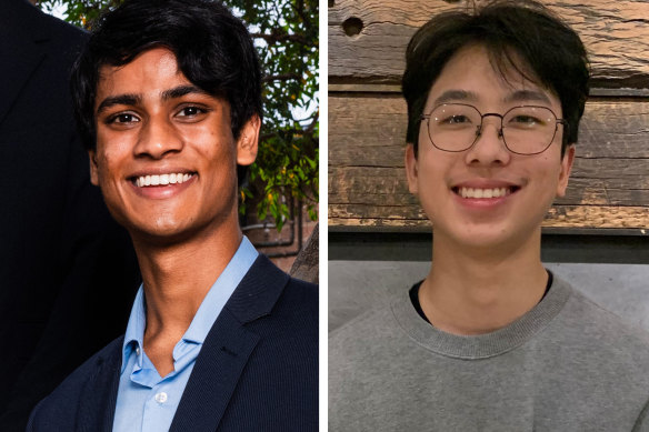 Anubhav Ammangi (chemistry, software design and development), Joshua Paik (physics). 