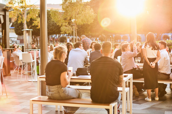 Melbourne Park’s St Andrews Beach Brewery.