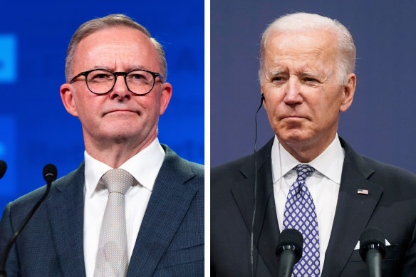 A state dinner will be closely watched as a guide to the relationship between Anthony Albanese and Joe Biden.