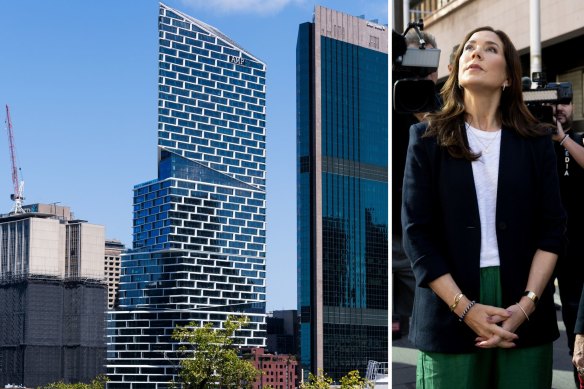 Denmark’s Crown Princess Mary visited the Quay Quarter Tower last week.