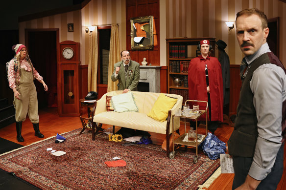 What can go wrong goes disastrously wrong on this opening night.