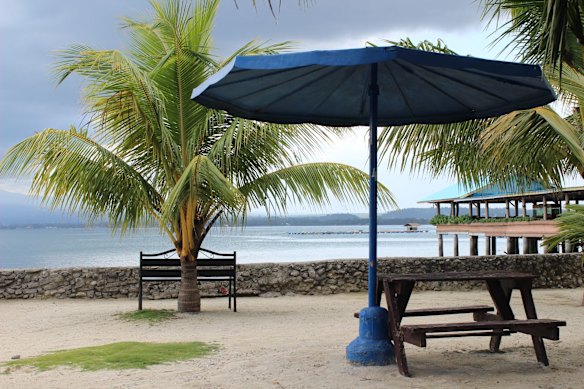The Seagull White Sand Beach Resort on the outskirts of Davao City. 