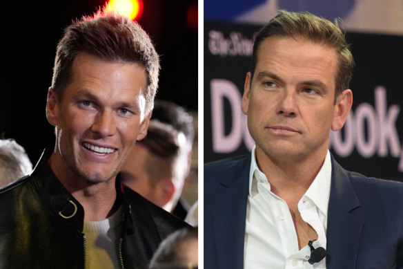 Tom Brady would make an impressive plus-one for Lachlan Murdoch at the NRL’s double-header in Las Vegas. 