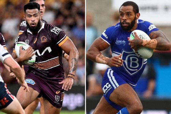 Payne Haas and Josh Addo-Carr.