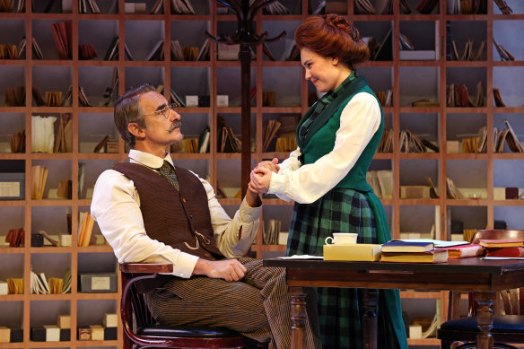 Johnny Nasser and Shannen Alyce Quanin in The Dictionary of Lost Words.