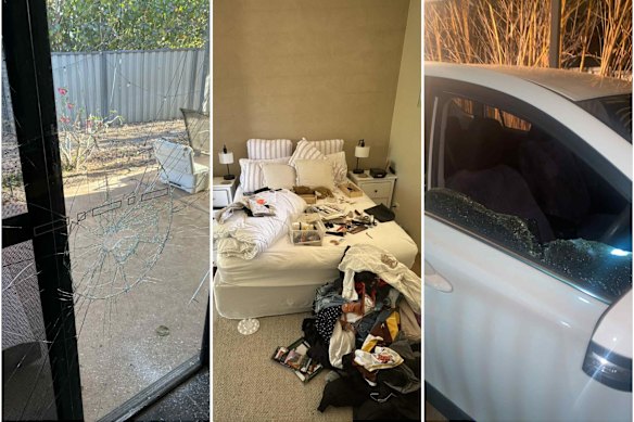 Teacher accommodation destroyed in Kununurra.