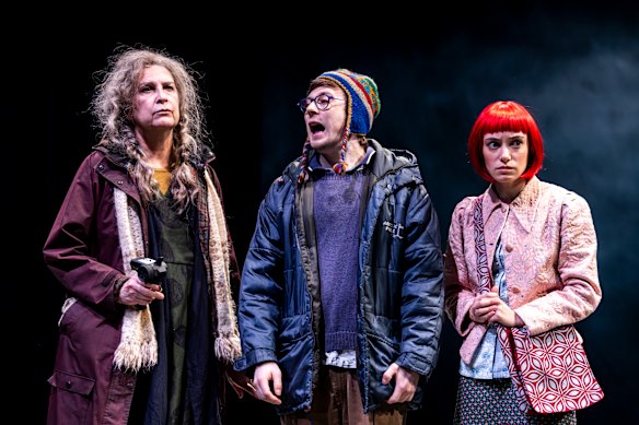 Pamela Rabe, Daniel R. Nixon and Emma Diaz. 
