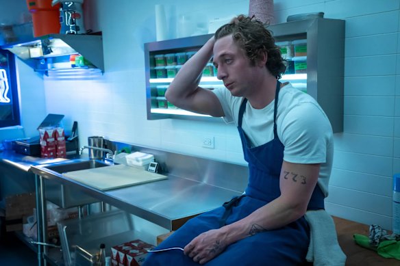 Jeremy Allen White in The Bear. 