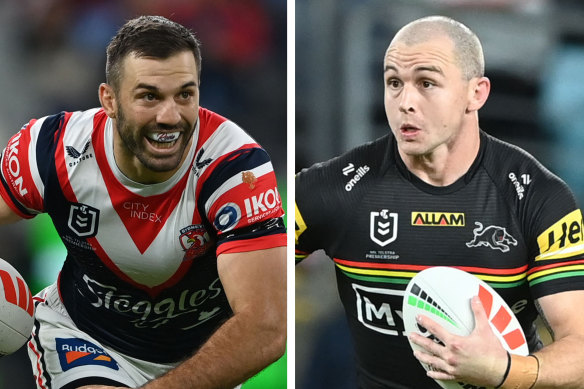 Who will be No. 1: James Tedesco and Dylan Edwards.