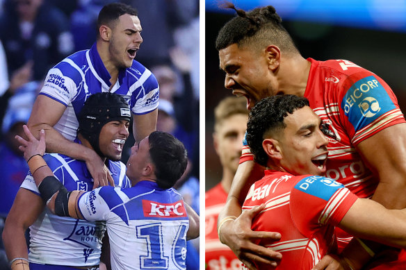 The Bulldogs and Dragons want to play against each other in Las Vegas next year.