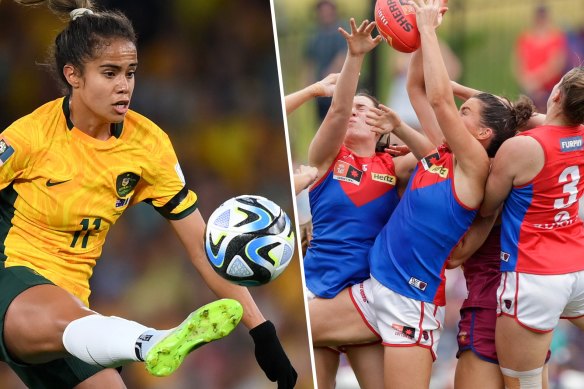 Battle for hearts, minds and players: Matildas competition versus the AFLW.
