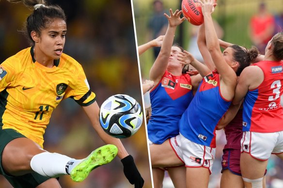 Battle for hearts, minds and players: Matildas competition versus the AFLW.