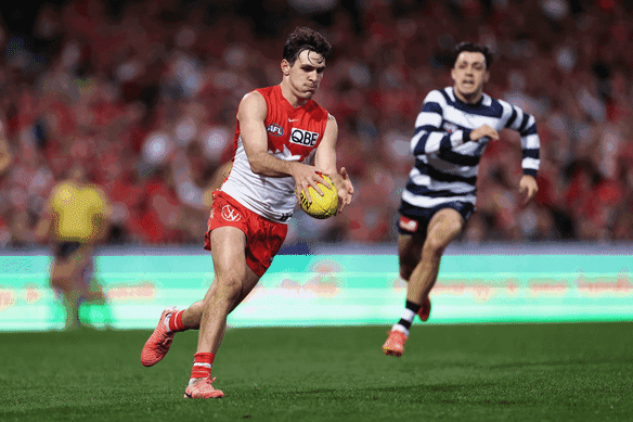 Does Sydney’s Errol Gulden boast the best kick in the AFL?